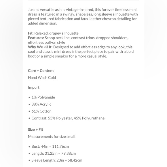 Free People Florence Sweater Mini Dress in Blue - Picture 4 of 5